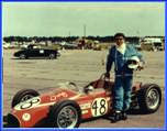 Stephens first season winning ride.  FC Elva in 1967 at Osceola raceway with SCCA Central Florida.